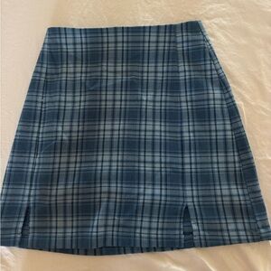 Brandy Melville Plaid Mini Skirt